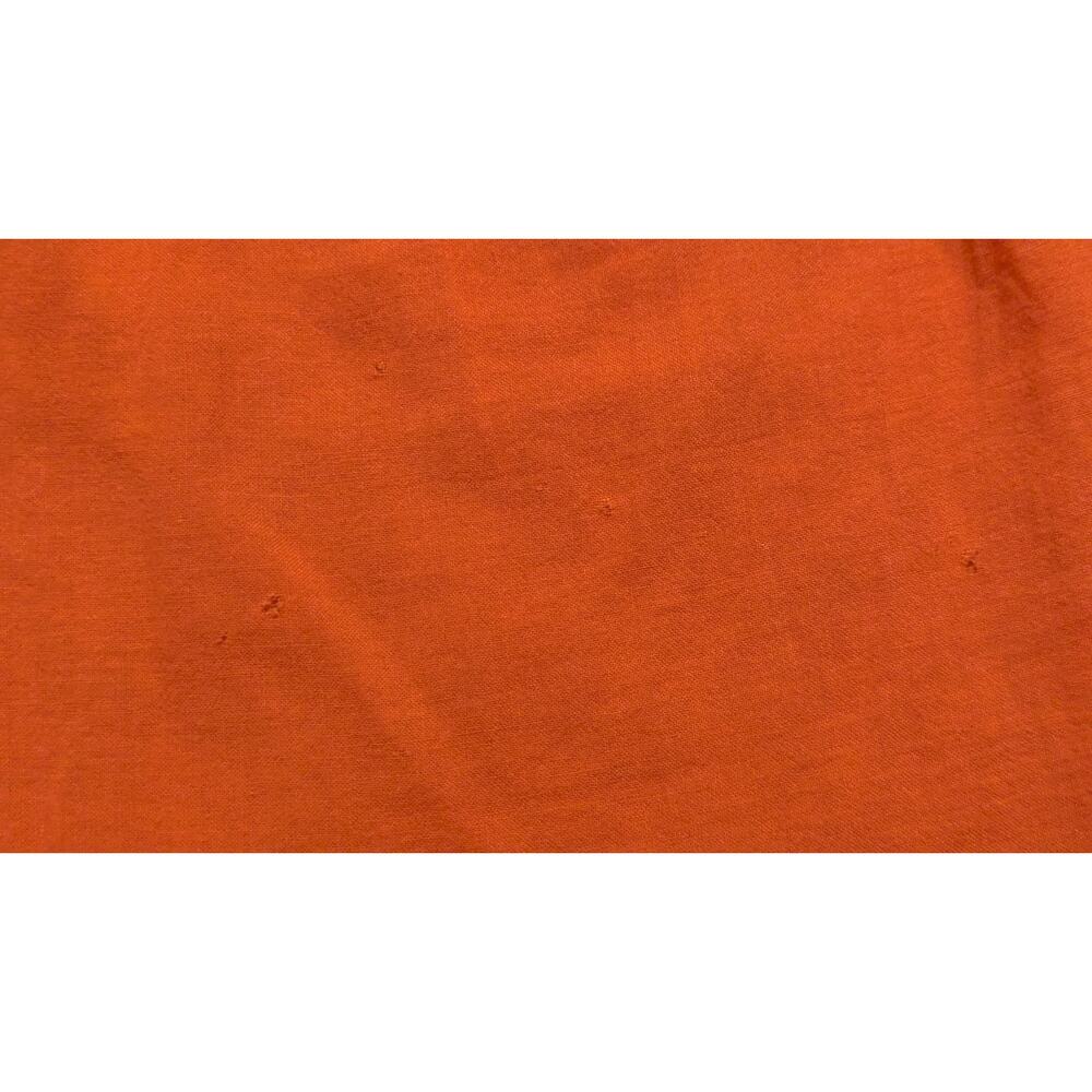 Johnny Was Workshop Orange Floral Embroidered Boho Bell Sleeve VNeck Top Medium - Picture 6 of 7
